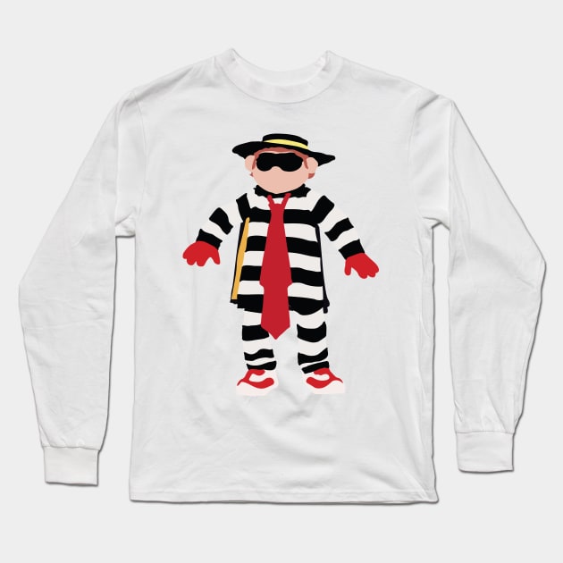 Hamburglar Long Sleeve T-Shirt by FutureSpaceDesigns